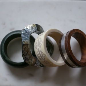 Set of four bangles